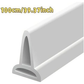 Resim Dashanshop 1 Adet 39.37 İnç Katlanır Banyo Bariyeri, Islak/kuru Bölge Ayırıcı Duş Geçiş Şeridi 