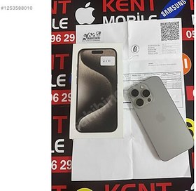 Resim Apple iPhone 15 Pro İkinci El TR | 256 GB | Natürel Titanyum 
