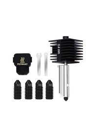 Resim A1/a1 Mini Hotend Kiti Baskı Ekstruder 0.4mm Nozul Hotend Yedek 