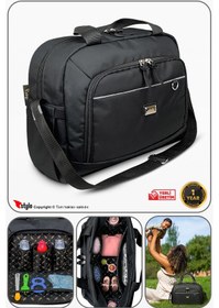 Resim Stylo Urban X Pro Anne Bebek Bakım Kadın Çantası ve Yeni Doğan Çantası Siyah 