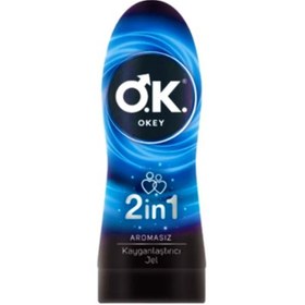 Resim Okey 2'ın 1 Aromasız Kayganlaştırıcı Jel 200ml 