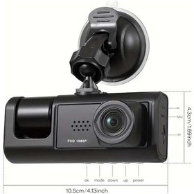 Resim Maoyaya Yeni Kayıt Kamerası Kameralı Ips İnç İçi Ekran Dv300 Araç 3 2 Ds 