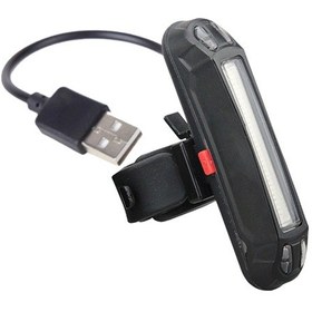 Resim Symbee Bisiklet Arka Feneri Usb Şarjlı 100 Lumens Cob Ipx4 Su Geçirmez Çoklu Flaş Modlu Mtb Güvenlik Işığı 
