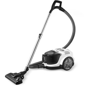 Resim HOMEND Dustroyer 1252H Yatay Süpürge - Siyah - Beyaz 