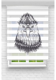 Resim Perdecizade Enxboy Şahin Dijital Baskılı Zebra Perde-cocuk Odası-stor Perde Pz-2550 Renkli 