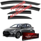 Resim Toyota Yaris Ferrous Cam Rüzgarlığı 4lü 2020 Ve Üstü 