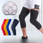 Resim 2 adet Lycra Bal Peteği Nefes Alabilen Dizlik - Unisex Spor Dizlikleri ile Patella Kılıfı, Basketbol, Futbol, Bisiklet, Voleybol için Siyah ve Beyaz Tasarım - Açık Hava Sporları Bacak Desteği, Dizlik, Voleybol Ekipmanı, Şık Spor Ekipmanı, Dayanıklı Spor Ekipmanı 