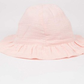 Resim Defacto Müslin Bucket Şapka Kız Bebek B7988a526smpn1 Pembe-pn1 