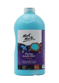 Resim Mm Dökme Akrilik Boya Premium 1l - Turquoise Çok Renkli 