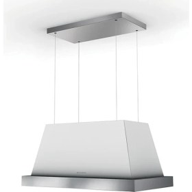 Resim Faber Ev8 Wh Matt F80 Sc Dav.inox Çerçeve Ada Davlumbaz 