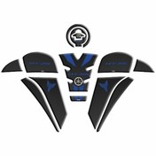 Resim GOGOPREMİUM YAMAHA MT25 2020 - 2023 UYUMLU TANK PAD SET 002 