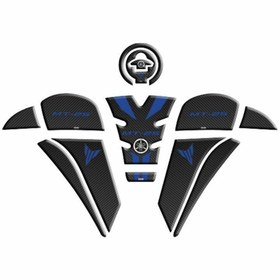 Resim GOGOPREMİUM YAMAHA MT25 2020 - 2023 UYUMLU TANK PAD SET 002 