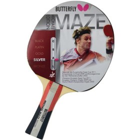 Resim Butterfly 85060 Maze Silver Ittf Onaylı Masa Tenisi Raketi 