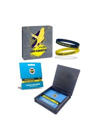 Resim Fenerbahçe 2'li Sarı Lacivert Bileklik Ahşap Kutulu 001 