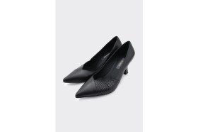 Resim Derinet Hakiki Deri Kadın Stiletto 