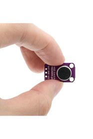 Resim ARS Robotechnicals MAX4466 Amplikatörlü Analog Elektet Mikrofon Sensör Ayarlanabilir Kazanç Kontrol Ses Algılayıcı 