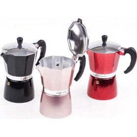 Resim Espresso Makinesi - Moca Pot 3 Kişilik - Asorti 