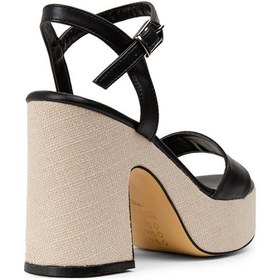 Resim Deery Siyah Platform Topuk Kadın Sandalet - K1040zsyhm01 Siyah 