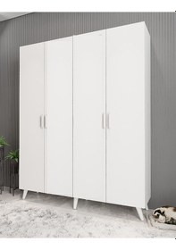 Resim Sedef Portmanto Vestiyer Beyaz -140 cm 