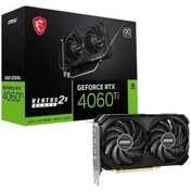 Resim Msı 8gb Rtx4060tı Ventus 2x Black 8g Gddr6 Hdmı-dp Pcıe 4.0 