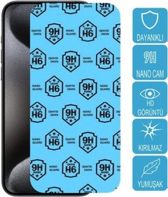 Resim Apple Apple iPhone Uyumlu Xr Ekran Koruyucu Kırılmaz Cam 