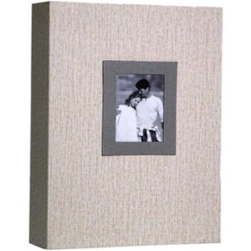 Resim Acr 13x18cm 200’lük "krem" Koton Desenli Fotoğraf Albümü 