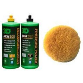 Resim 3d Aca 500-520 Ultra Kusur Giderici Pasta ve Cila Seti S.keçe 