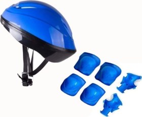 Resim Toprockstore Çocuk Kask Dizlik Dirseklik Koruyucu Set 7 Parça 