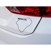Resim Prensa Basım ve Reklam Bartın il haritası oto Sticker Orjinal 