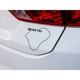 Resim Prensa Basım ve Reklam Bartın il haritası oto Sticker Orjinal 