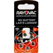 Resim Rayovac 13 İşitme Cihaz Pili 6Lı Blister 