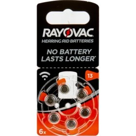 Resim Rayovac 13 İşitme Cihaz Pili 6Lı Blister 