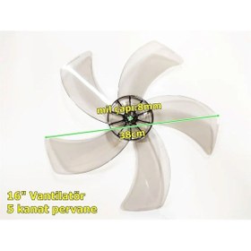 Resim Flavel 8837523600 Flv-1670 Av Ayaklı Vantilatör 5 Kanatlı 