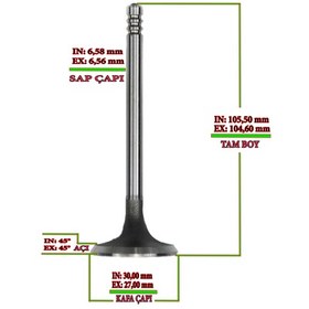 Resim SUBAP INEX STD TAKIM CIVIC 1.6 INJ D16A 16V 92-95 SPR-3128PSPR-31 