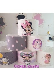 Resim EVSEHOMES Çiçekler Içinde Bisiklet Çocuk Avizesi Ea951 