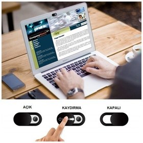 Resim Webcam Cover Notebook Ve Telefon Kamera Kapatıcı 