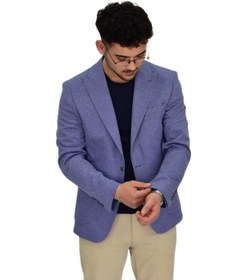 Resim Erkek Tek Spor Ceket Bgl-st04463 İndigo 