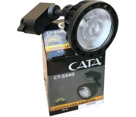 Resim Cata Karina 33W Ray Spot Siyah 3000K Günışığı 