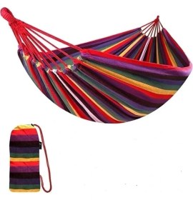 Resim Uravas Store Çift Kişilik Xl 260X150CM Kolay Kurulabilir Kanvas Hamak Çantalı 