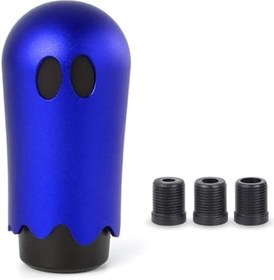 Resim Araba vites topuzu cadılar bayramı tarzı hayalet vites topuzu 3 adaptörleri ile M8/10/12 kişiselleştirilmiş yaratıcılık araba dekorasyon D 