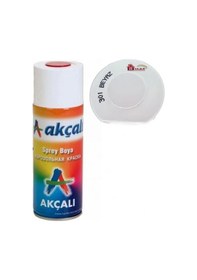 Resim Mey İthalat Akçalı Sprey Boya 400 Ml 301 Parlak Beyaz Çok Renkli 
