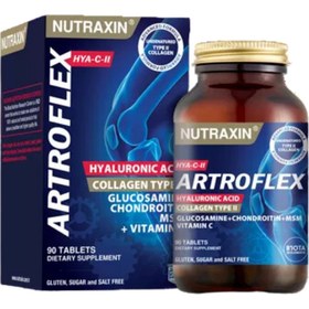 Resim NUTRAXİN Artroflex - Hya C-II Glukozamin Takviyesi 90 Tablet 
