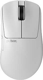 Resim Pulsar Gaming Gears - Xlite V3 büyük Kablosuz Oyun Faresi, Ultra Hafif 2,05 oz (58 g), Ergonomik, Optik Anahtarlar, PAW3395 Optik Sensör (Büyük, Kablosuz, Beyaz) 
