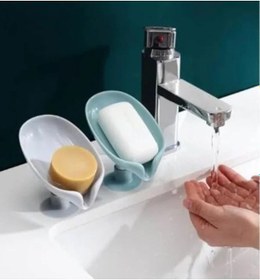 Resim Vantuzlu Su Giderli Sabunluk: Banyo Kullanımı İçin Pratik Tasarım 12 Izgara 