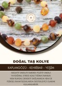 Resim Alp Doğal Taş Migren Doğal Taş Kolye - 6 Mm M385 