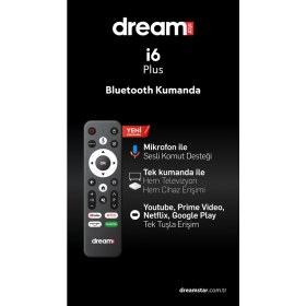 Resim Dreamstar i6 Plus | 4 GB Ram | 64 GB Hafıza | Android 14 | Sesli Komut Desteği | WiFi 6 