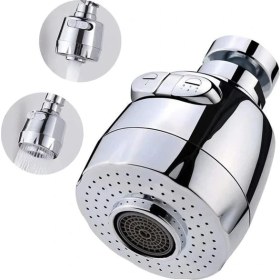 Resim Sepetopia SN-27114 2 Kademeli Tasarruflu Musluk Başlığı 360 Derece 