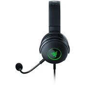 Resim Razer Kraken V3 HyperSense - Haptic Teknolojili Kablolu USB Oyun Kulaklığı (TriForce Titanium 50mm Sürücüler, THX Spatial Audio, Ayrılabilir HyperClear Kardioid Mikrofon) Siyah 