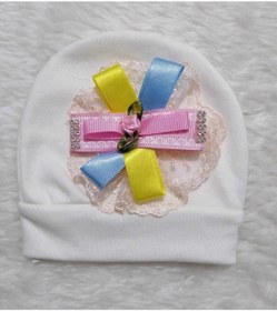 Resim CANDYSBEBE Kız Bebek Şapka 