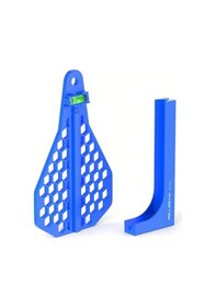 Resim Hightower Mavi Bisiklet Sele Yükseklik Ayarı Ve Açı Ölçümü - Ergonomik, Toolsuz Montaj, Yol Ve Dağ Bisikleti Mavi 